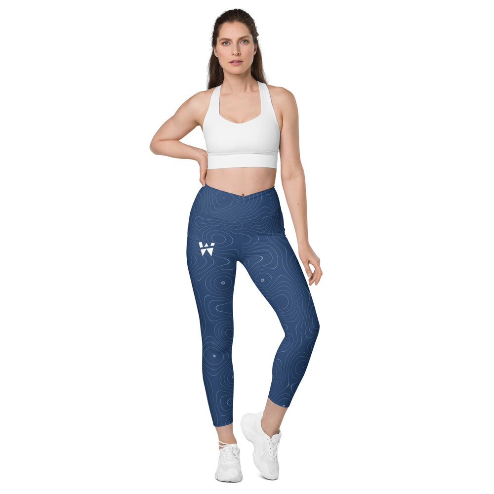 Sculpt Pocket Legging in Cobalt