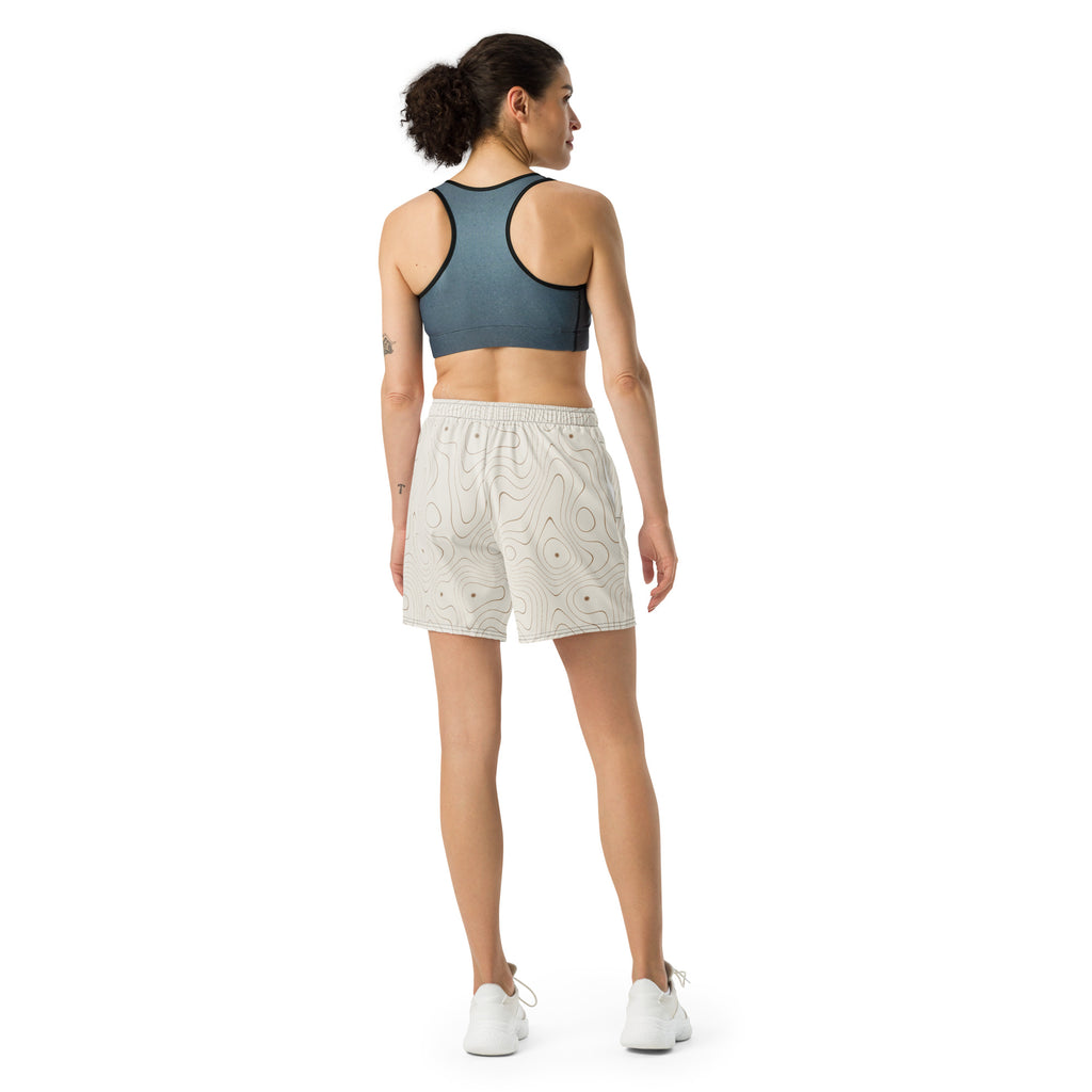 Sculpt Long Short in Cream, back