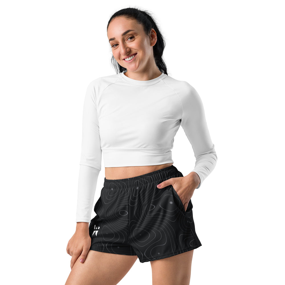 Sculpt Run Short in Onyx