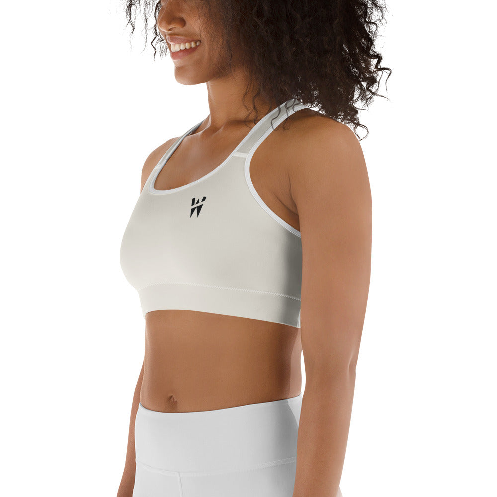 Ease Bra in cream, left