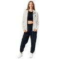 Drift Track Jacket in cream, front