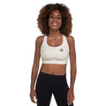 Sculpt Bra in cream, front