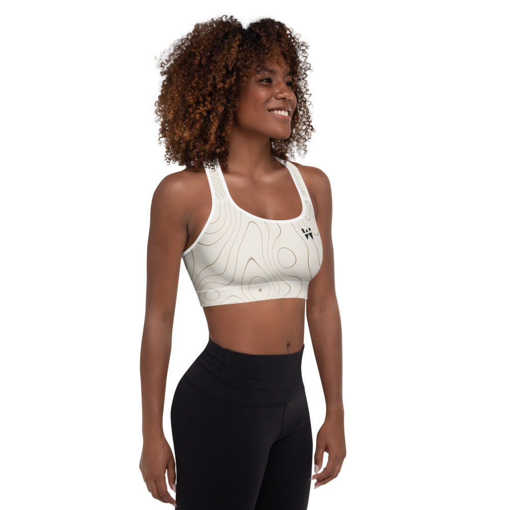 Sculpt Bra in cream, right
