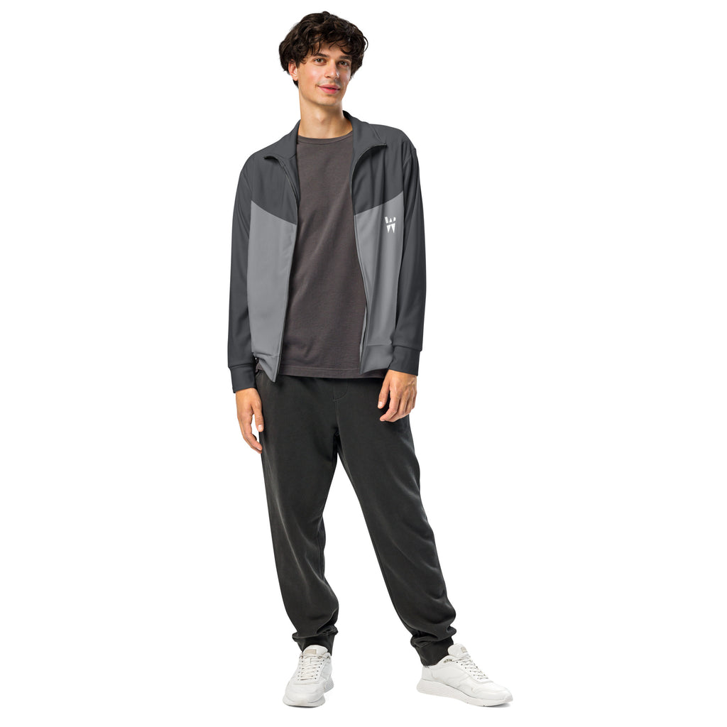 Drift Track Jacket, Grey, front