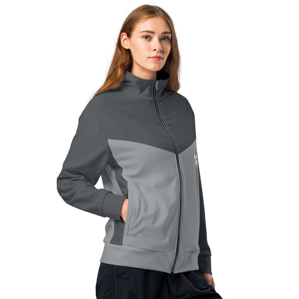 Drift Track Jacket, Grey, on her