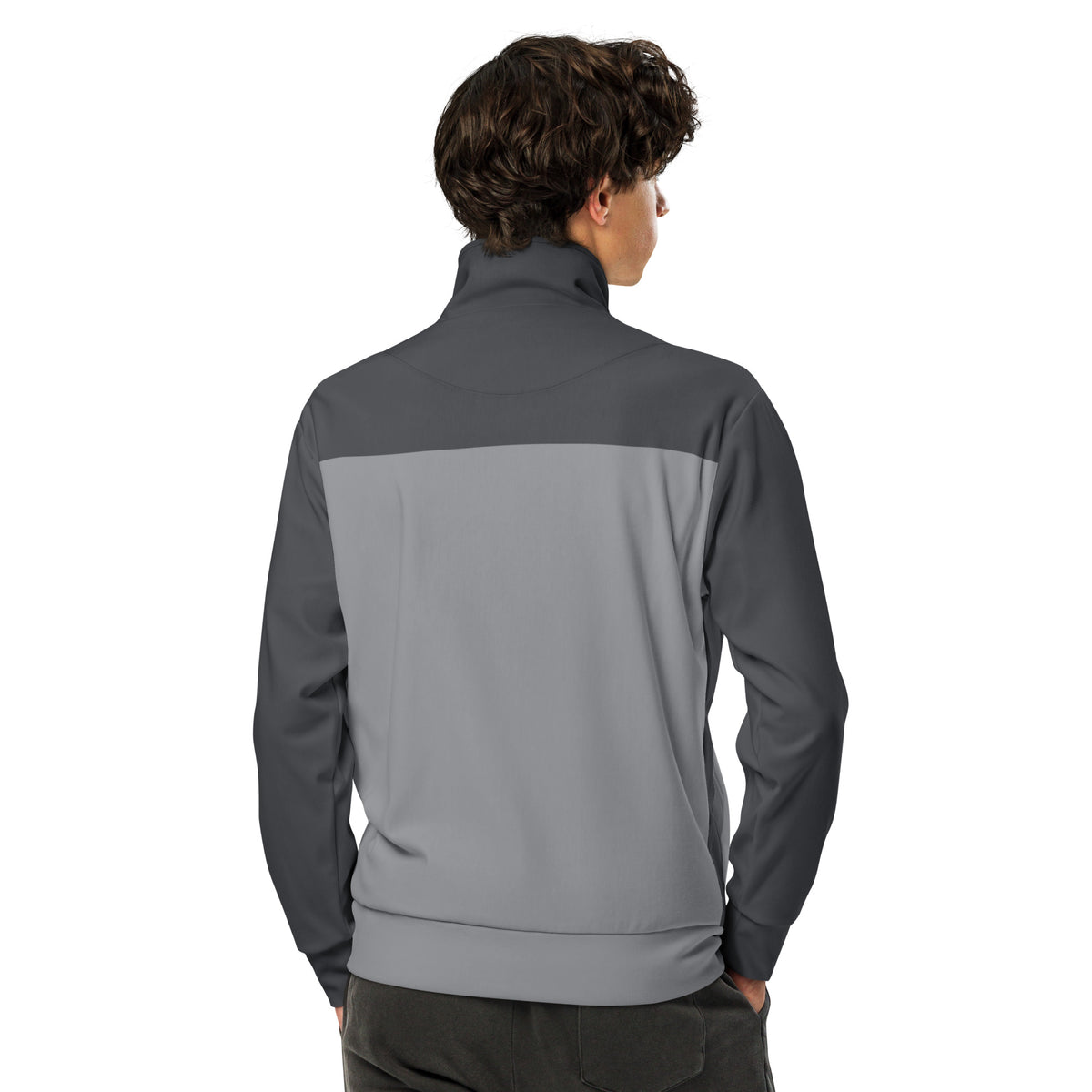 Drift Track Jacket, Grey, back