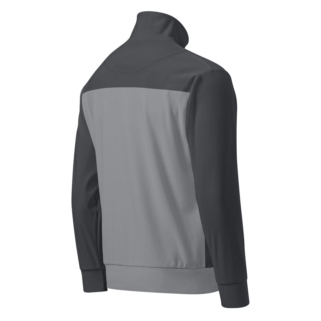 Drift Track Jacket, Grey, back three quarter