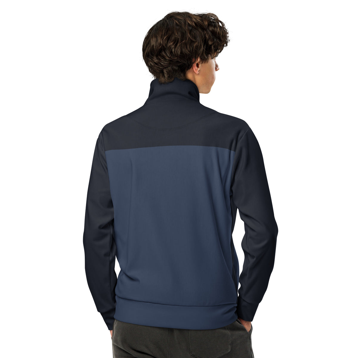 Drift Track Jacket, Navy, back