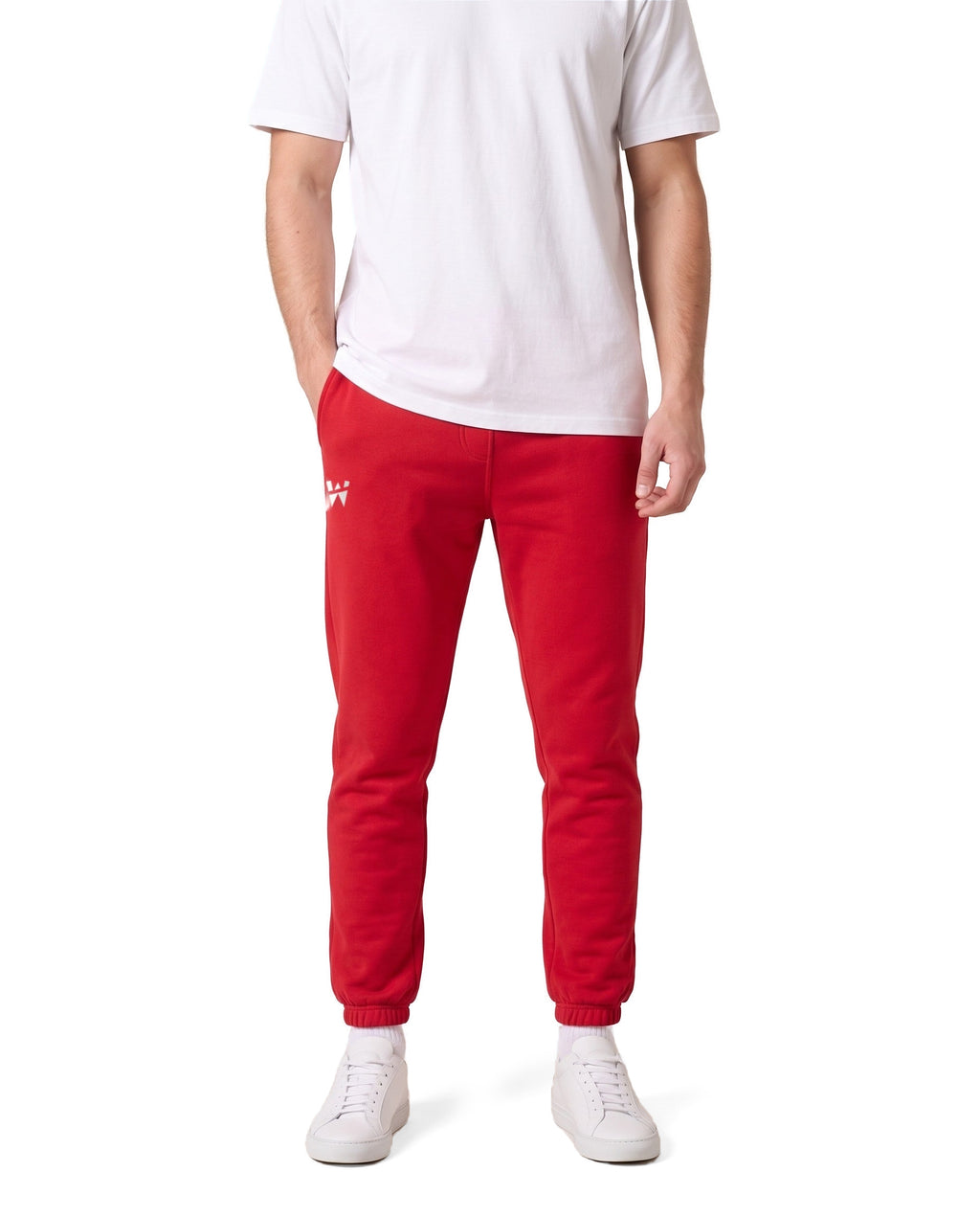 Drift Jogger (Men) in Cinnabar, front