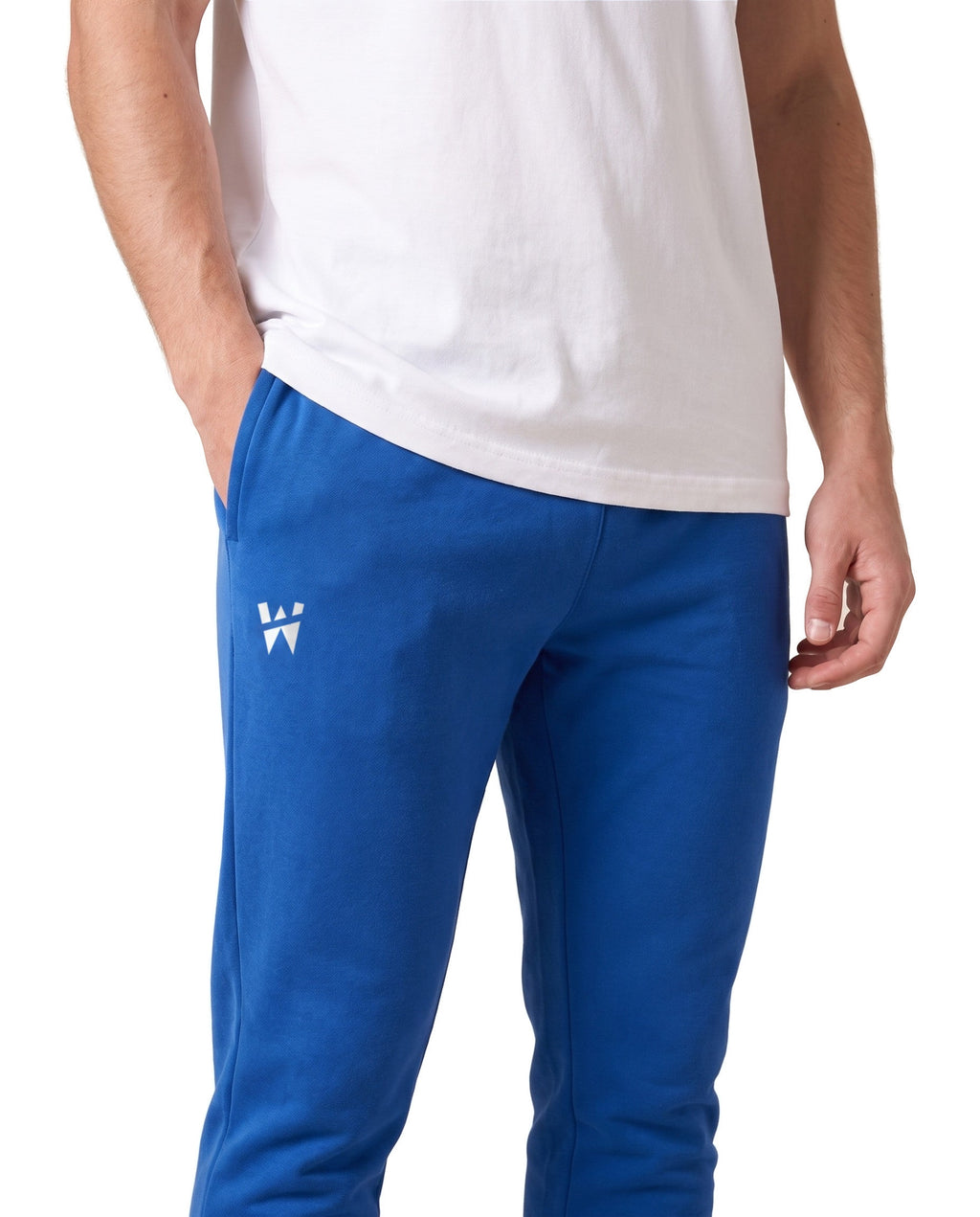 Drift Jogger (Men) in Cobalt, pocket close up