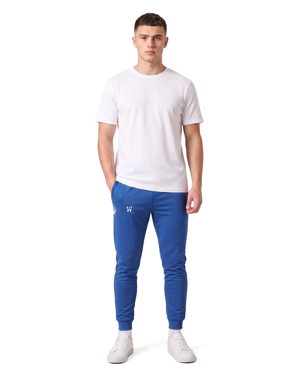 Drift Jogger (Men) in Cobalt, full length
