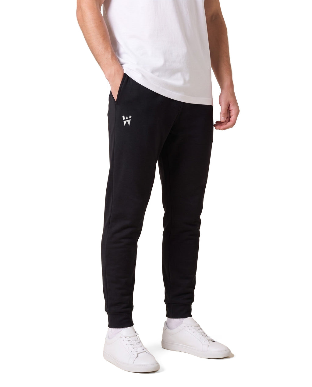 Drift Jogger (Men) in Onyx, three quarter view