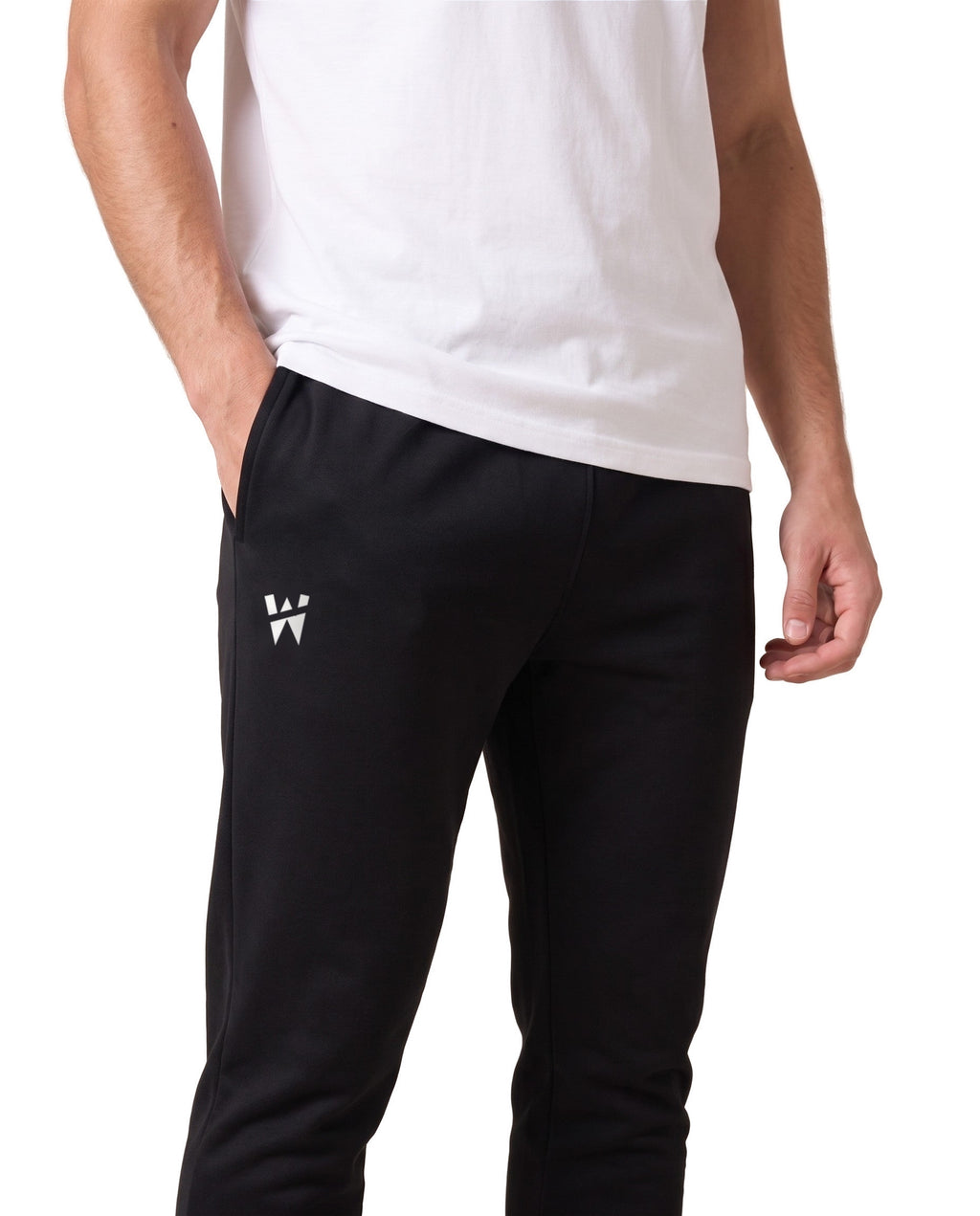 Drift Jogger (Men) in Onyx, pocket close up