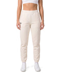 Drift Jogger in Cream, front
