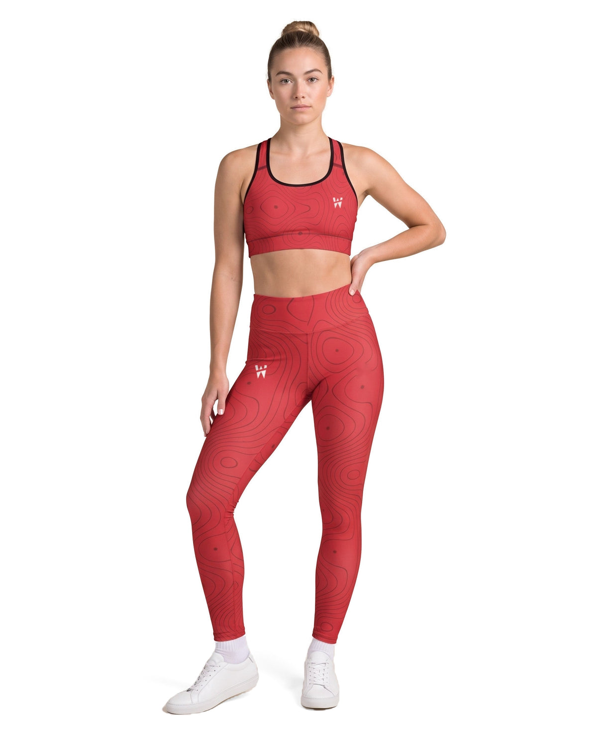 Sculpt Legging in Cinnabar with the matching Sculpt Bra