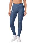 Sculpt Legging in Cobalt, front