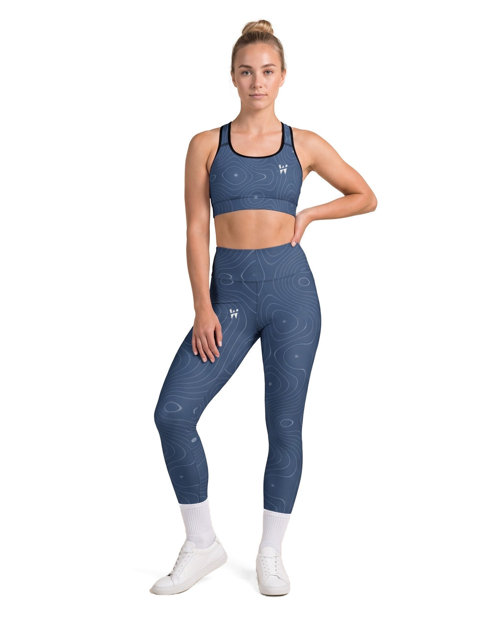 Sculpt Legging in Cobalt with the matching Sculpt Bra