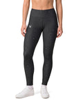 Sculpt Legging in Onyx, front